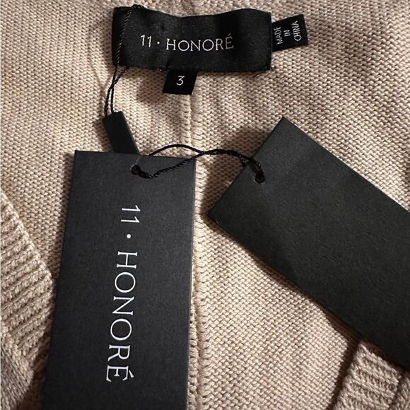 BNWT Cashmere/Cotton 11 Honore Oatmeal Nola Sweater Dress 3X. Retails $288 - Picture 11 of 11